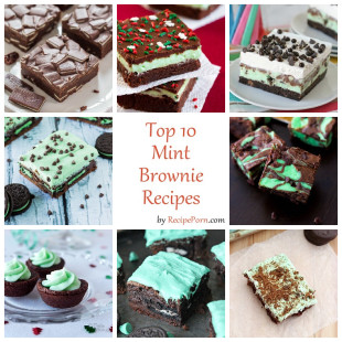 Top-10 Mint Brownie Recipes