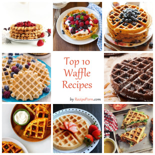 Top-10 Waffle Recipes