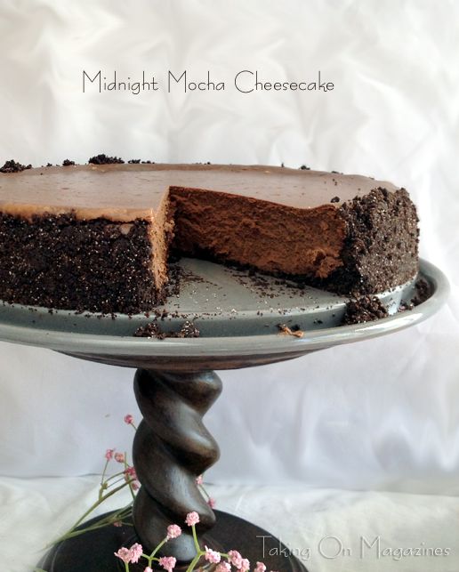 Midnight Mocha Cheesecake