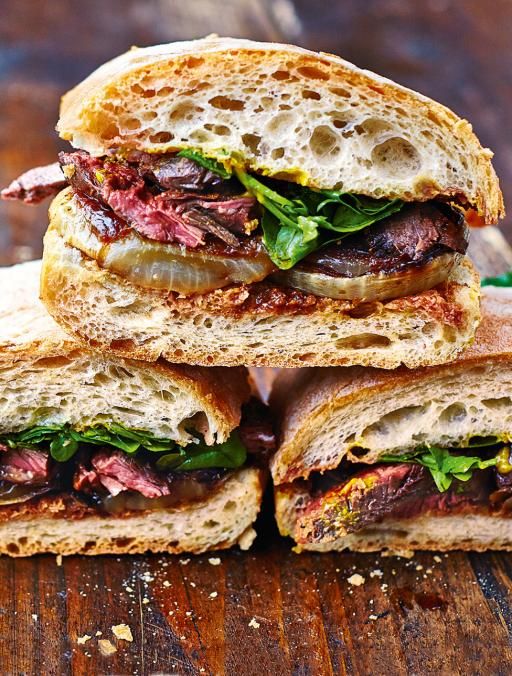 Steak & Onion Sandwich
