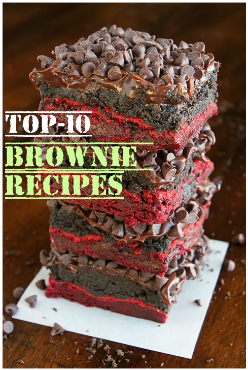 Top-10 Brownie Recipes